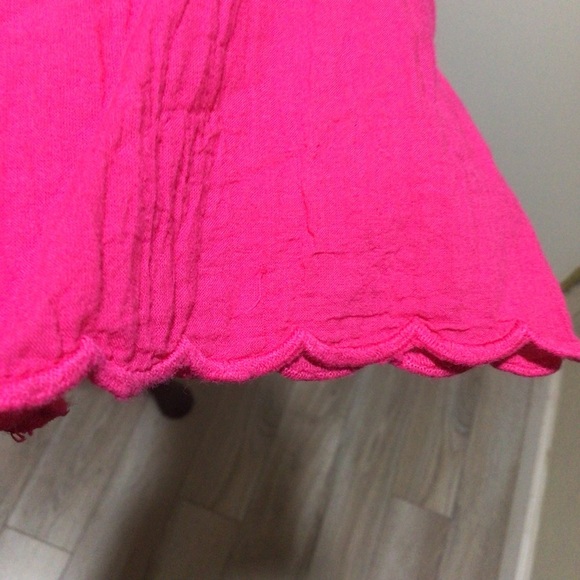 Johnny Was pink embroidered tunic top S - Picture 4 of 6